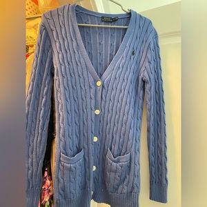 polo ralph lauren cardigan!